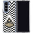 Purdue University Purdue Chevron Galaxy Z Fold5 5G Clear Case