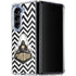 Purdue University Purdue Chevron Galaxy Z Fold5 5G Clear Case