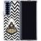 Purdue University Purdue Chevron Galaxy Z Fold6 Clear Case