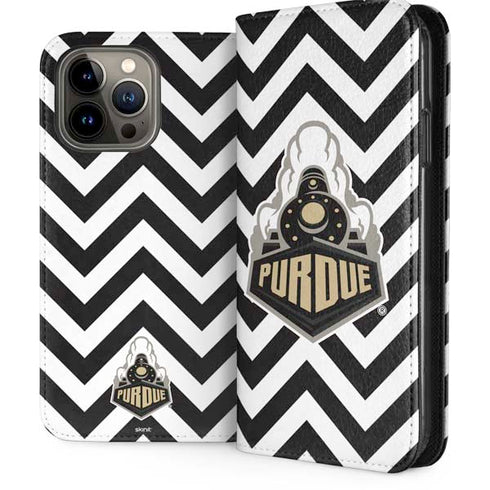 Purdue University Purdue Chevron iPhone 13 Pro Max Folio Case