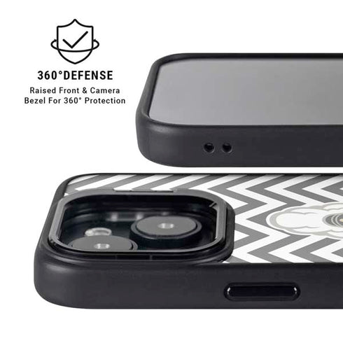 Purdue University Purdue Chevron iPhone 15 Kickstand Case