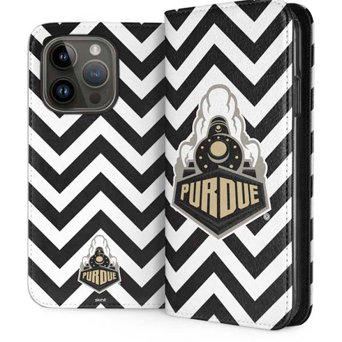 Purdue University Purdue Chevron iPhone 15 Pro Folio Case