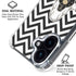 Purdue University Purdue Chevron iPhone 16 Plus Clear Case