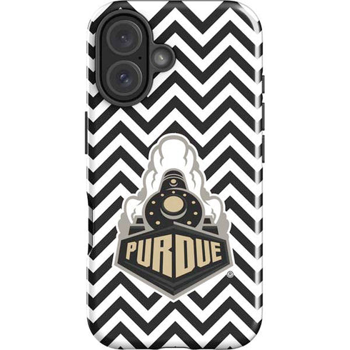 Purdue University Purdue Chevron iPhone 16 Plus Impact Case