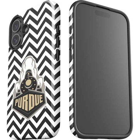 Purdue University Purdue Chevron iPhone 16 Plus Impact Case