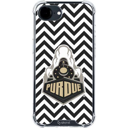 Purdue University Purdue Chevron iPhone 16e Clear Case