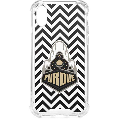 Purdue University Purdue Chevron iPhone XS Clear Case