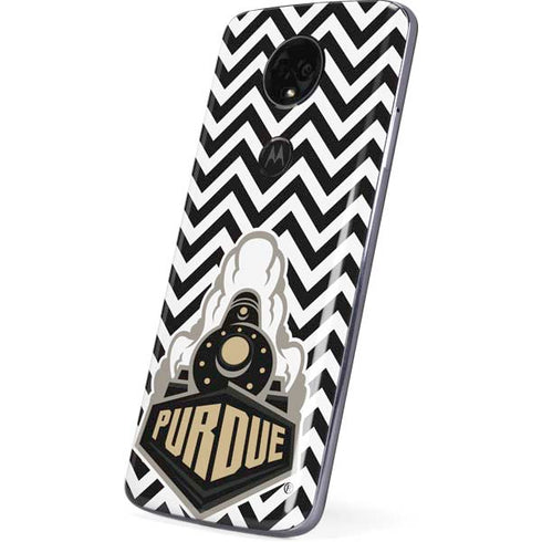 Purdue University Purdue Chevron Moto E5 Plus Skin