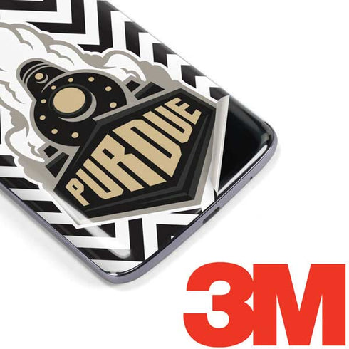 Purdue University Purdue Chevron Moto E5 Plus Skin