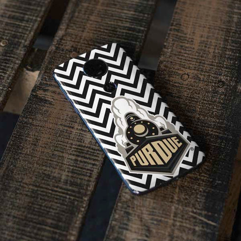 Purdue University Purdue Chevron Moto E5 Plus Skin