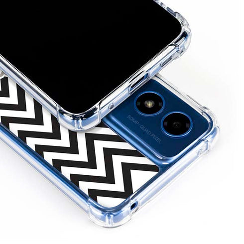 Purdue University Purdue Chevron Moto G 5G (2024) Clear Case