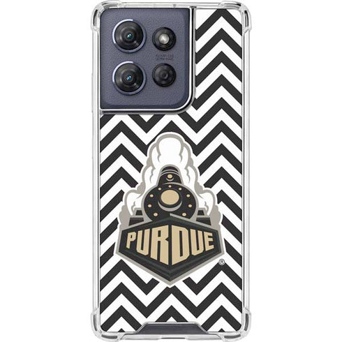 Purdue University Purdue Chevron Moto G Play 5G (2025) Clear Case