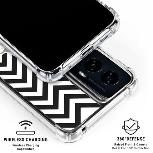 Purdue University Purdue Chevron Moto G Power 5G (2024) Clear Case