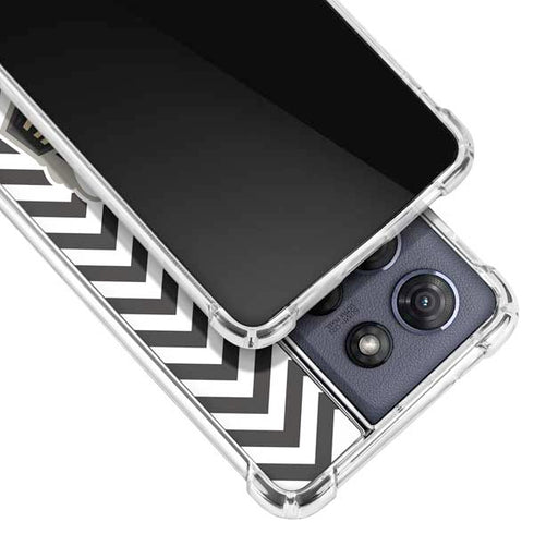 Purdue University Purdue Chevron Moto G Stylus 5G (2025) Clear Case
