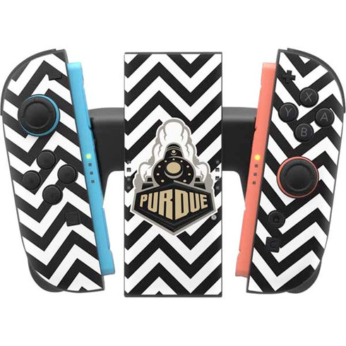 Purdue University Purdue Chevron Nintendo Switch 2 (2025) Joy-Con Controller Skin