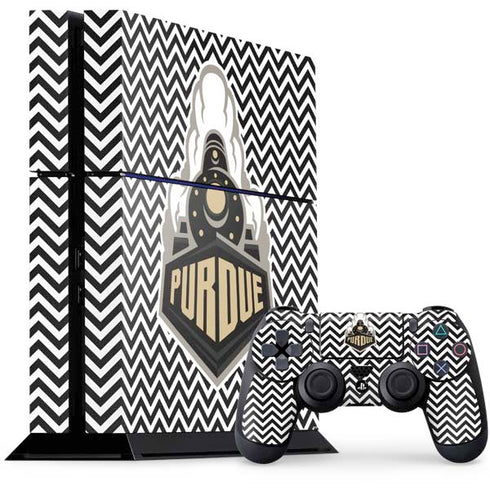Purdue University Purdue Chevron PlayStation PS4 Skins