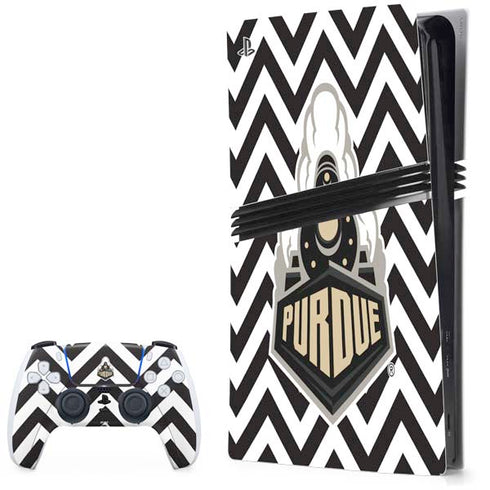 Purdue University Purdue Chevron PlayStation PS5 Skins