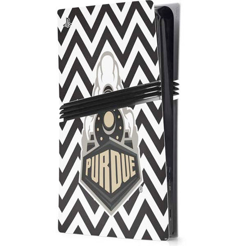 Purdue University Purdue Chevron PS5 Pro Console Skin