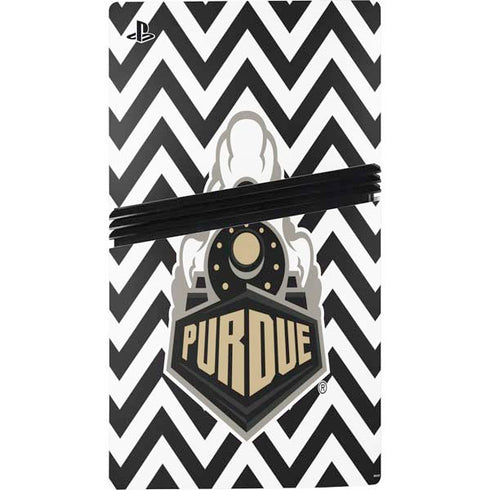 Purdue University Purdue Chevron PS5 Pro Console Skin