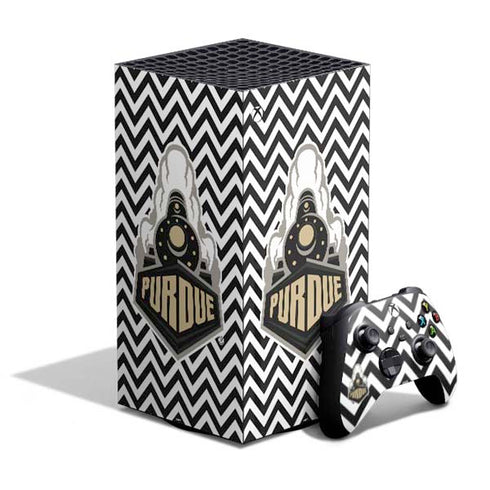 Purdue University Purdue Chevron XBox Series X Digital Edition Bundle Skin