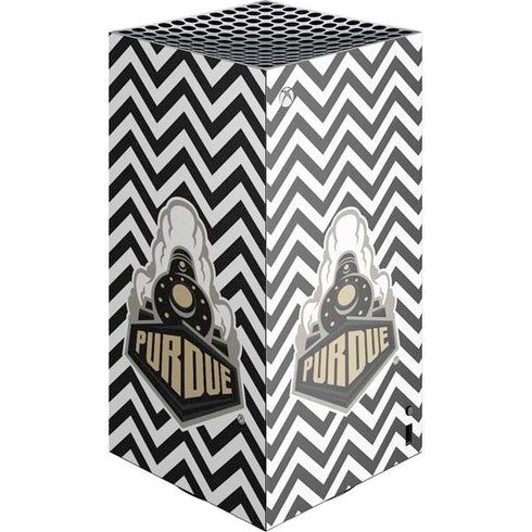 Purdue University Purdue Chevron XBox Series X Digital Edition Console Skin