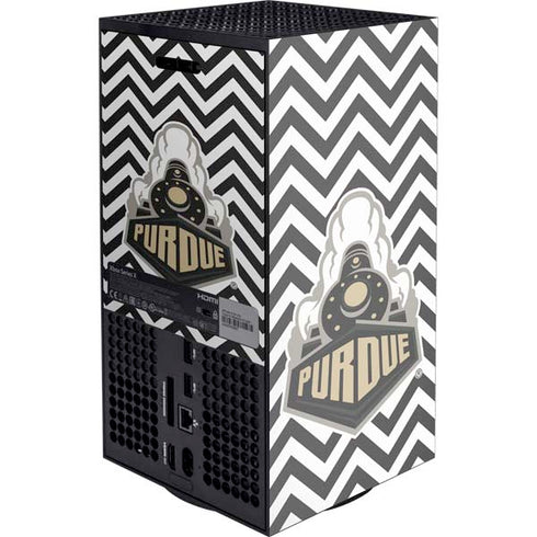 Purdue University Purdue Chevron XBox Series X Digital Edition Console Skin