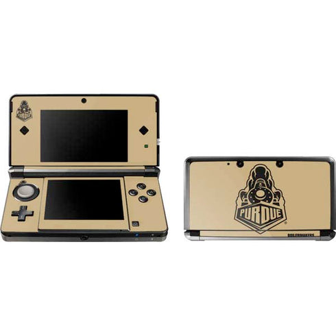 Purdue Gold Signature Logo Nintendo Skins