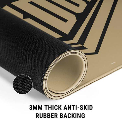 Purdue Gold Signature Logo Gaming Mouse Pad