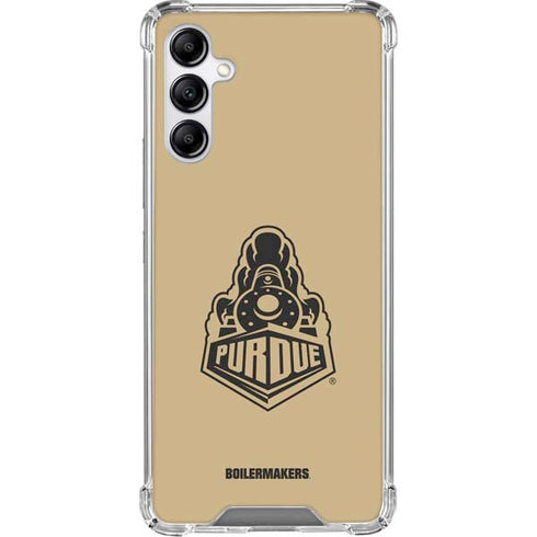 Purdue Gold Signature Logo Gabb Phone 4 Clear Case