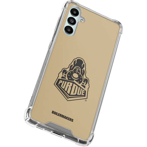 Purdue Gold Signature Logo Gabb Phone 4 Clear Case