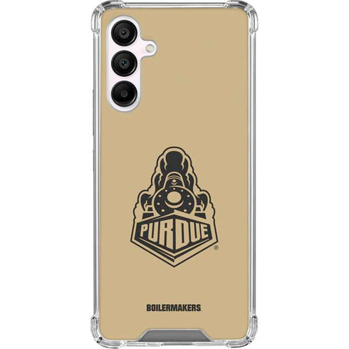Purdue Gold Signature Logo Galaxy A16 5G Clear Case