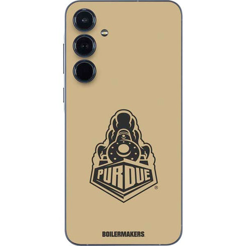 Purdue Gold Signature Logo Galaxy A35 5G Skin