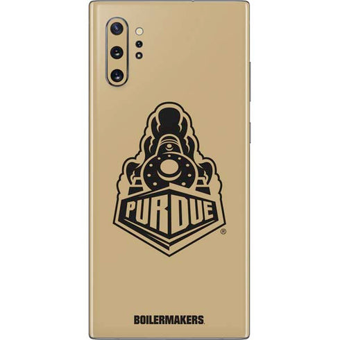 Purdue Gold Signature Logo Galaxy Note 10 Plus Skin