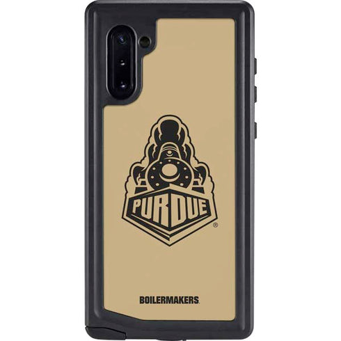 Purdue Gold Signature Logo Galaxy Cases