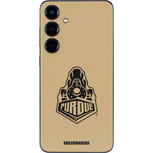 Purdue Gold Signature Logo Galaxy S24 Plus Skin