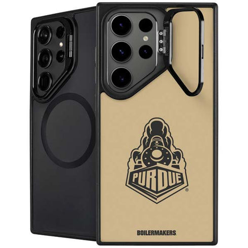 Purdue Gold Signature Logo Galaxy S25 Ultra Kickstand Case