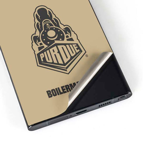 Purdue Gold Signature Logo Galaxy S25 Ultra Skin