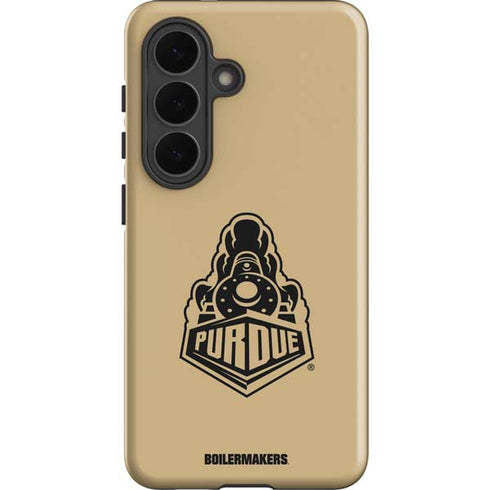 Purdue Gold Signature Logo Galaxy S26 Impact Case