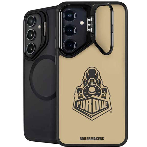 Purdue Gold Signature Logo Galaxy S26 Plus Kickstand Case