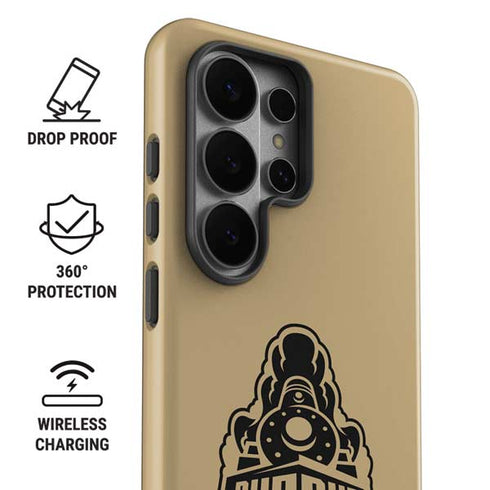Purdue Gold Signature Logo Galaxy S26 Ultra Impact Case