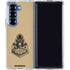 Purdue Gold Signature Logo Galaxy Z Fold7 Clear Case