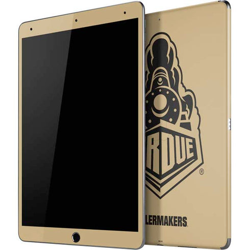 Purdue Gold Signature Logo iPad Skins
