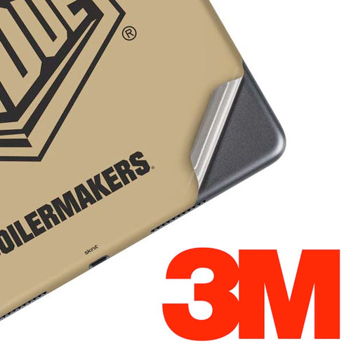 Purdue Gold Signature Logo iPad Skins