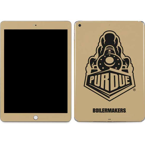 Purdue Gold Signature Logo Apple iPad Skin