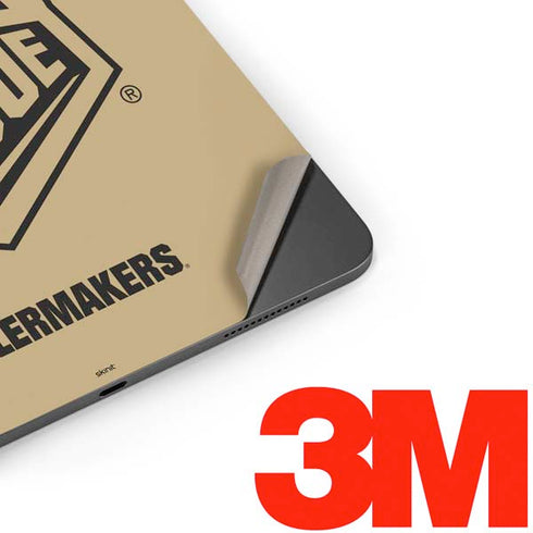 Purdue Gold Signature Logo Apple iPad Pro Skin