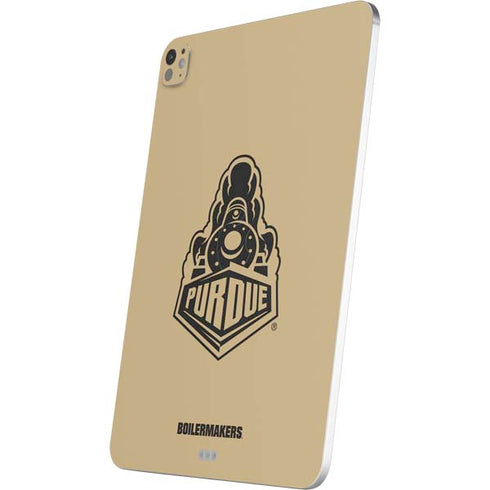 Purdue Gold Signature Logo iPad Pro 13in M4 (2024) Skin