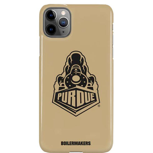 Purdue Gold Signature Logo iPhone Cases