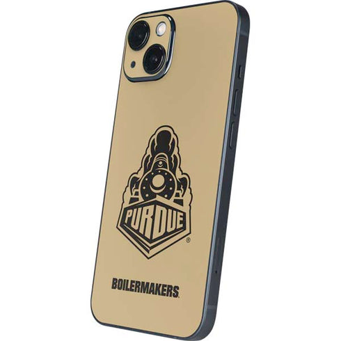 Purdue Gold Signature Logo iPhone Skins