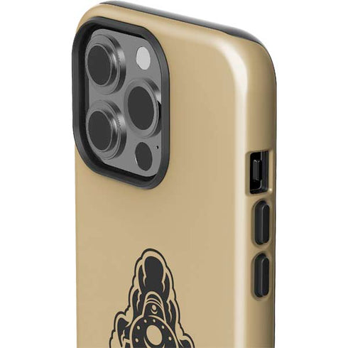 Purdue University Purdue Gold Signature Logo iPhone 15 Pro Impact Case
