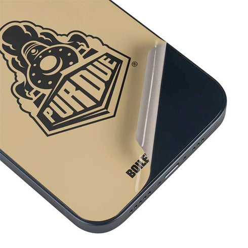 Purdue University Purdue Gold Signature Logo iPhone 15 Skin